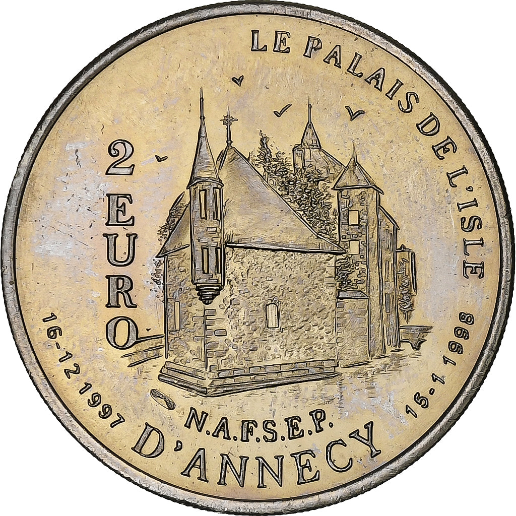 Francúzsko,
2 eurá,
Annecy – Claude Berthollet