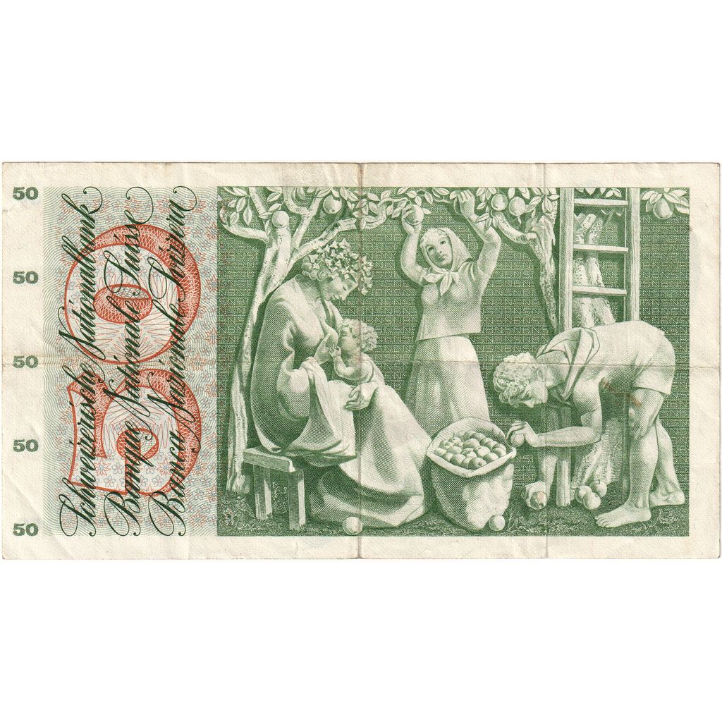 Švajčiarsko,
50 Franken,
15. januára 1969