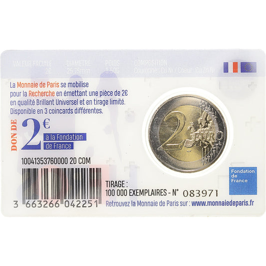 Francúzsko,
 
 2 eurá,
 
 Hrdinovia pandémie