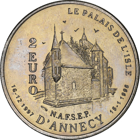 Francúzsko,
 
 2 eurá,
 
 Annecy – Claude Berthollet