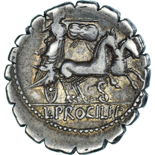 minca, 
  
  Procilia, 
  
  Serratus denár
