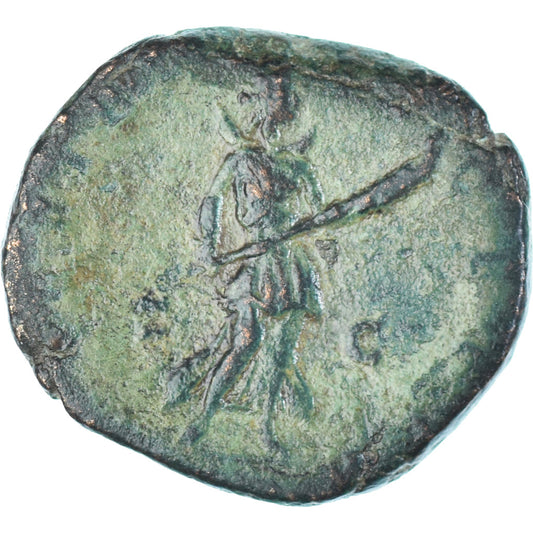 minca,
 
 Diva Faustína II.
 
 Sestertius