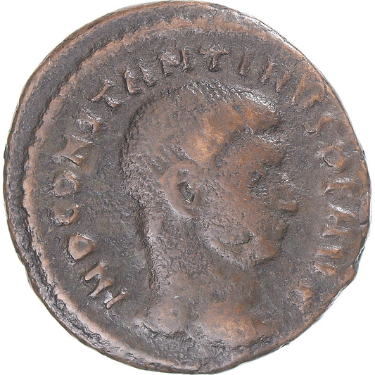 minca,
 
 Konštantín I.
 
 Polovičný Follis