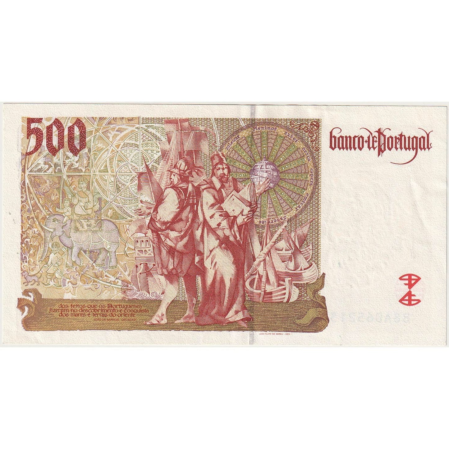 Portugalsko, 
  
  500 escudo, 
  
  2000-11-07