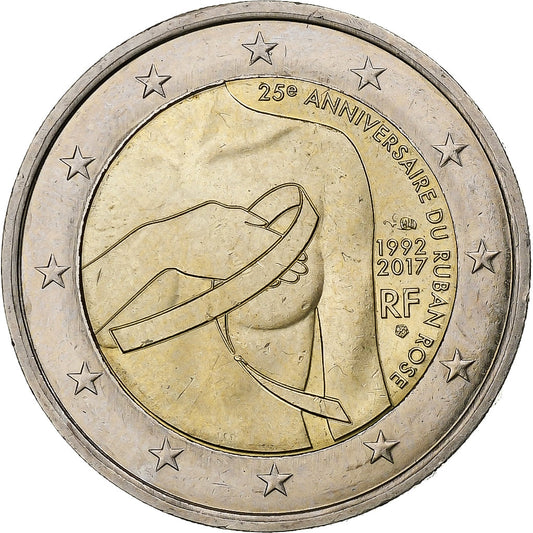 Francúzsko,
 
 2 eurá,
 
 Tím Rosa