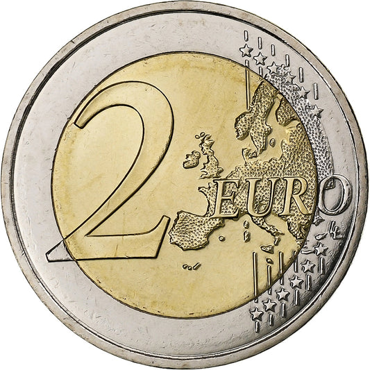Francúzsko,
 
 Berlínsky múr,
 
 2 eurá