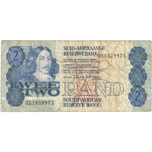 Južná Afrika,
 
 2 Rand,
 
 KM: 118 c