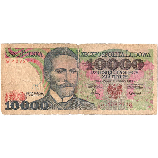 Poľsko,
 
 10 000 zlotých