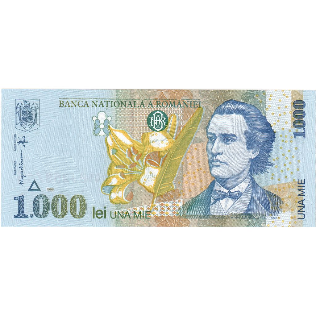 Rumunsko,
 
 1000 lei,
 
 UNC(65-70)