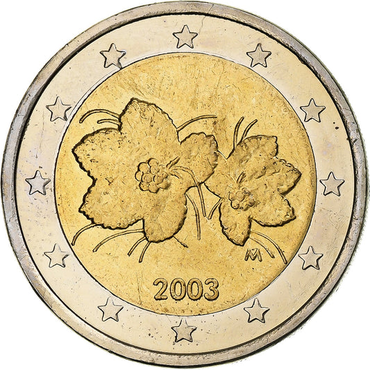 Fínsko, 
  
  2 eurá, 
  
  Overenie