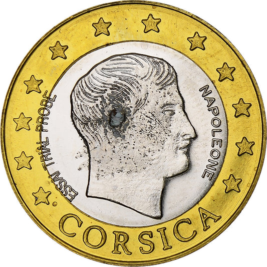 Francúzsko,
 
 Korzika,
 
 2 eurá