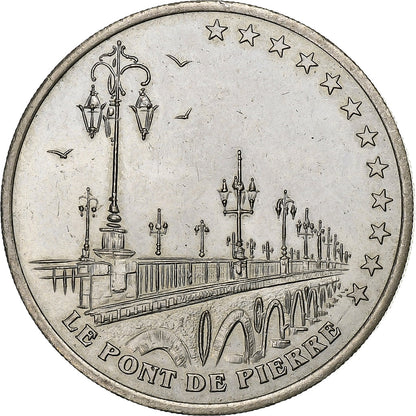 Francúzsko, 
  
  2 eurá Bordeaux, 
  
  Le Pont de Pierre