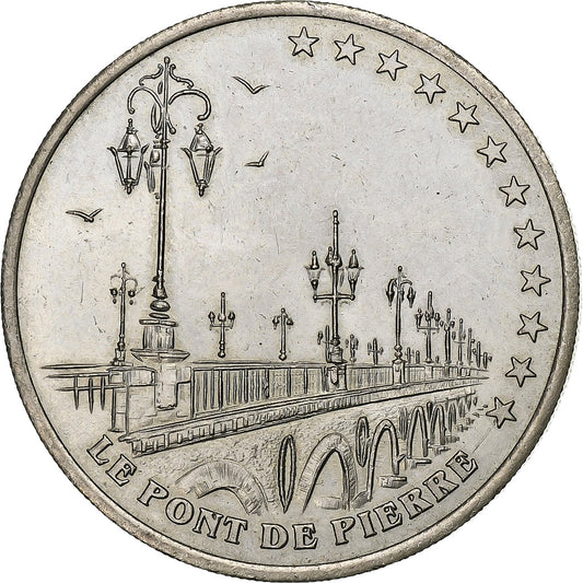 Francúzsko, 
  
  2 eurá Bordeaux, 
  
  Le Pont de Pierre