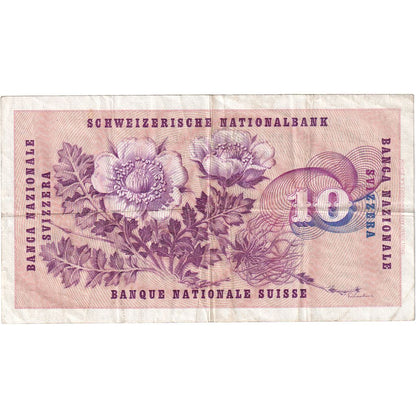 Švajčiarsko,
 
 10 Frankena,
 
 26. októbra 1964