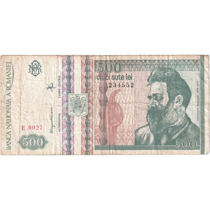 Rumunsko,
 
 500 lei,
 
 VF (30-35)