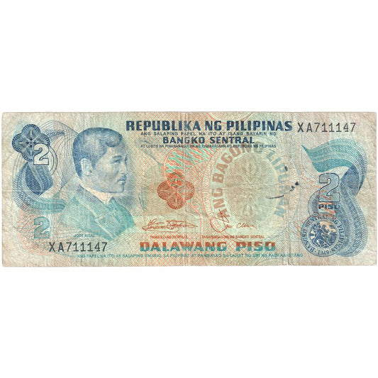 Filipíny, 
  
  2 Pisa, 
  
  VF (30-35)