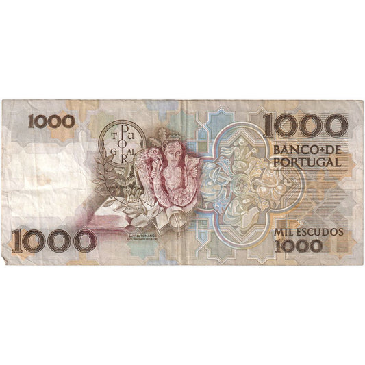 Portugalsko, 
  
  1000 escudo, 
  
  1987-09-03