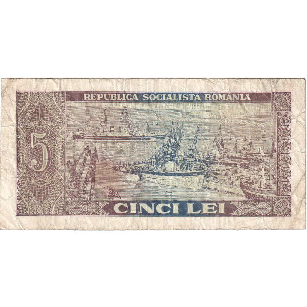 Rumunsko,
 
 5 Lei,
 
 VF (20-25)