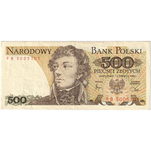Poľsko,
 
 500 PLN,
 
 PE (40-45)