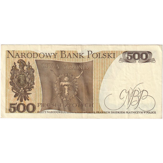 Poľsko,
 
 500 PLN,
 
 PE (40-45)
