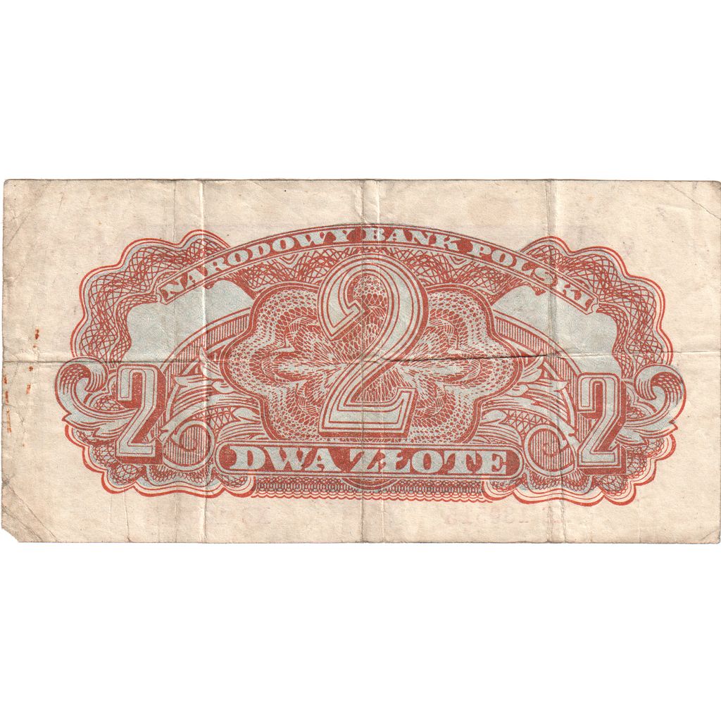 Poľsko,
 
 2 zloté,
 
 VF (20-25)