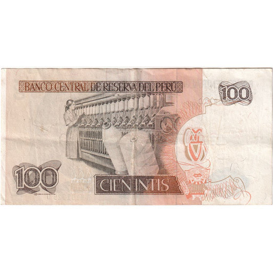 peru,
 
 100 Intis,
 
 1985-02-01