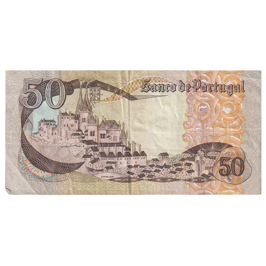 Portugalsko, 
  
  50 escudo, 
  
  1968