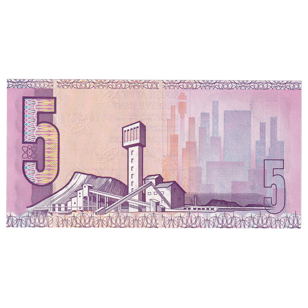 Južná Afrika,
 
 5 randov,
 
 UNC(65-70)