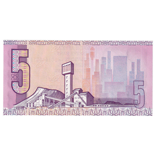 Južná Afrika,
 
 5 randov,
 
 UNC(65-70)