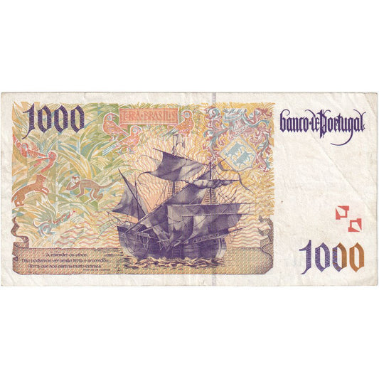 Portugalsko, 
  
  1000 escudo, 
  
  PE (40-45)