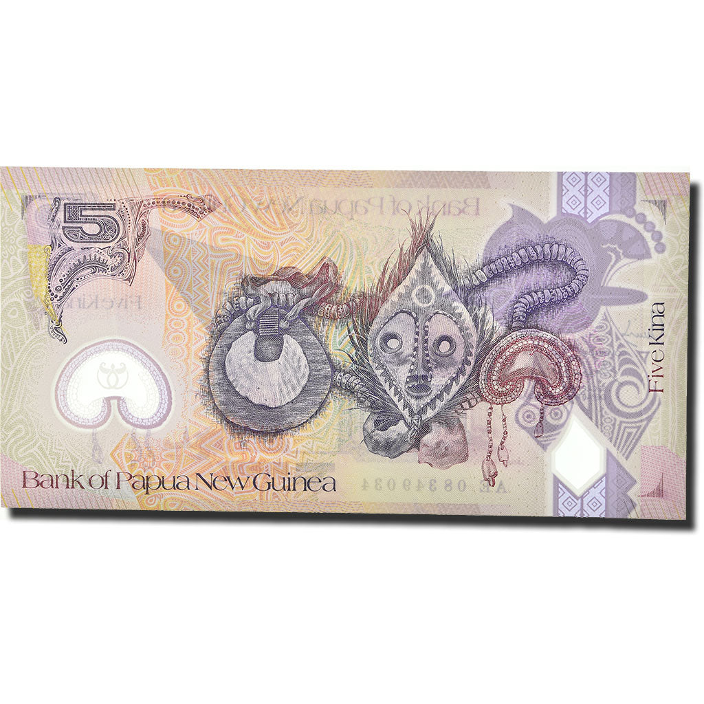 bankovka,
 
 Papua Nová Guinea,
 
 5 Čína