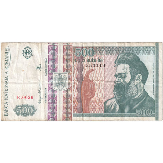 Rumunsko,
 
 500 lei,
 
 PE (40-45)