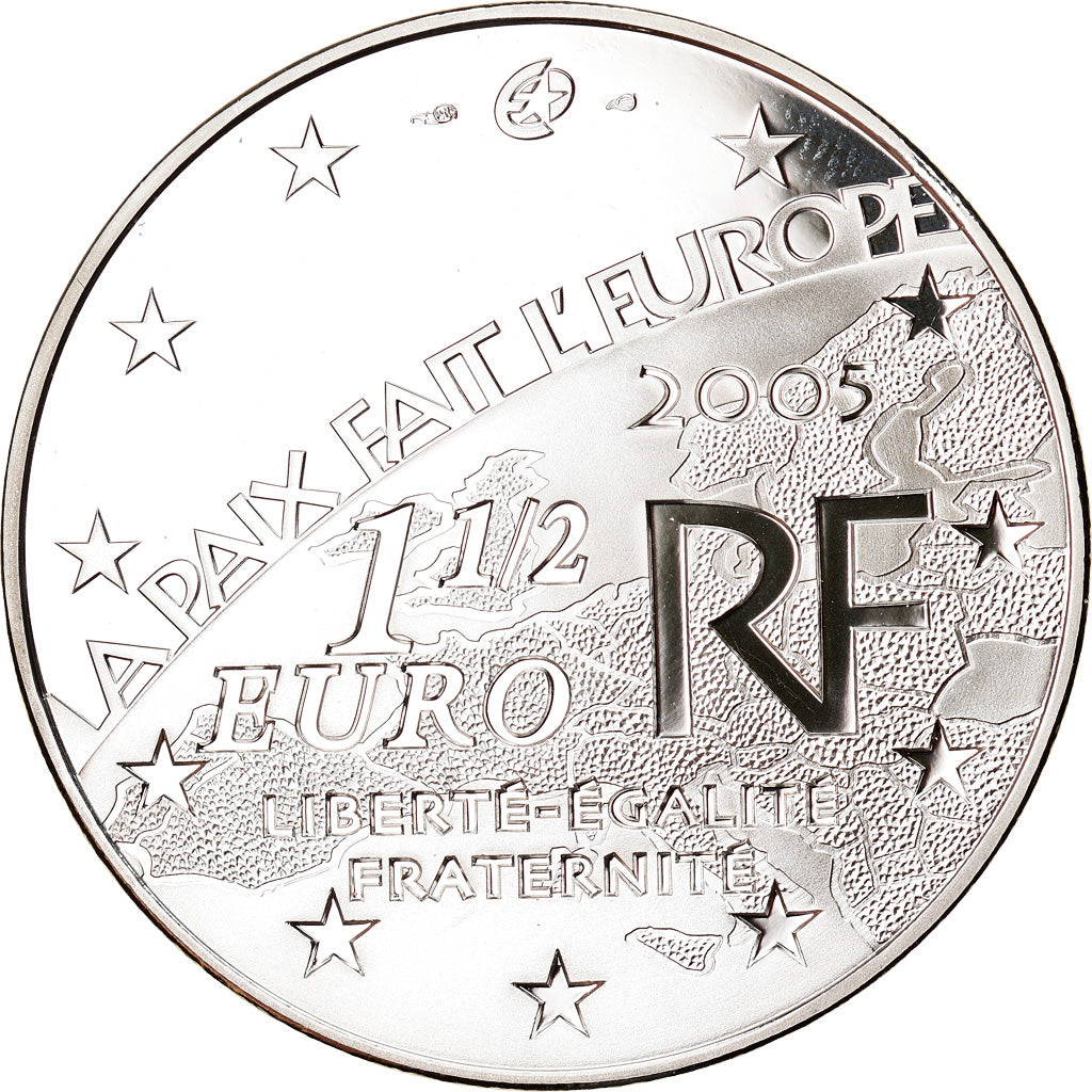 Francúzsko, 
  
  1-1/2 eura, 
  
  Ende des Two Weltkriegs
